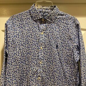 Polo Ralph Lauren Floral Button Up Shirt Medium